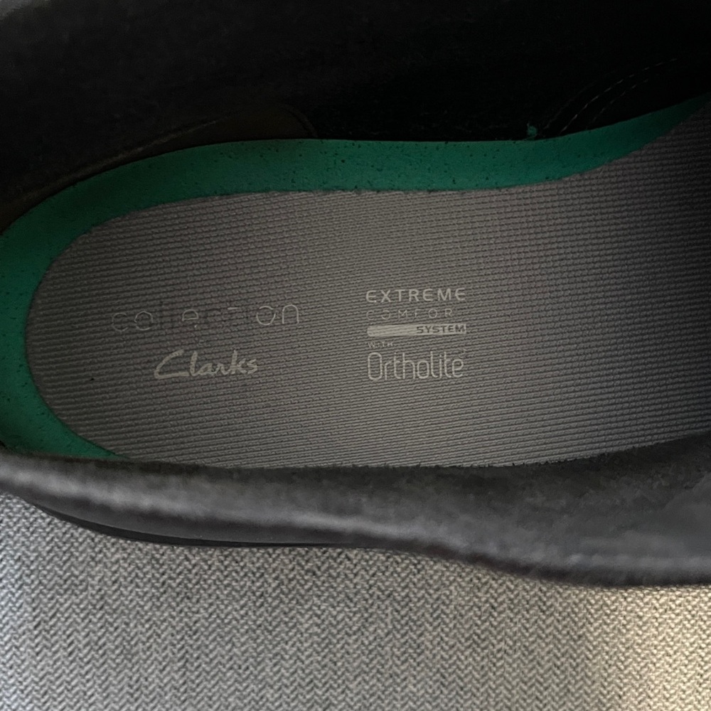 Clarks Black Chukka Boots - Picture 7 of 8